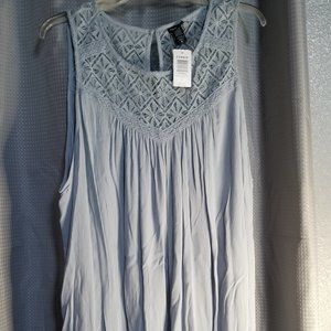 Torrid New with Tags Blue Tank Top